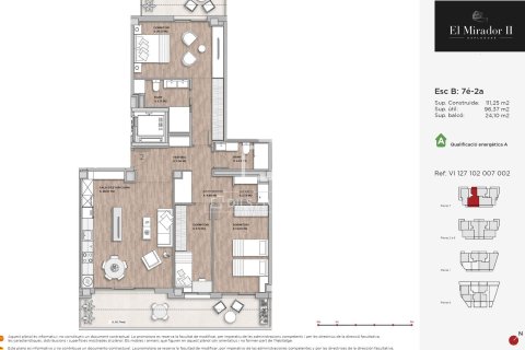 Dzīvoklis pārdošanā Esplugues de Llobregat, Barcelona, Spānijā 3 istabas, 111 m2 Nr. 150743 - attēls 5