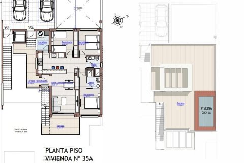 Bungalo pārdošanā Vistabella, Alicante, Spānijā 3 istabas, 92 m2 Nr. 142582 - attēls 24