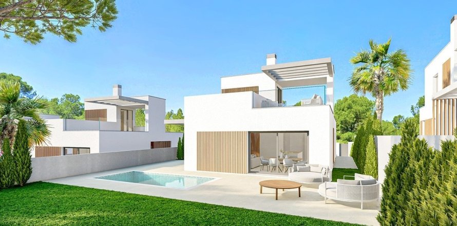 Huvila Finestrat, Alicante, Espanja 3 makuuhuonetta, 230 m2 No. 142585