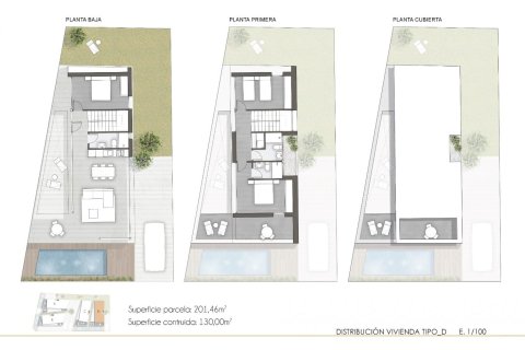 Huvila myytävänä Torre de la Horadada, Alicante, Espanja, 3 makuuhuonetta, 130 m2 No. 142584 - kuva 29