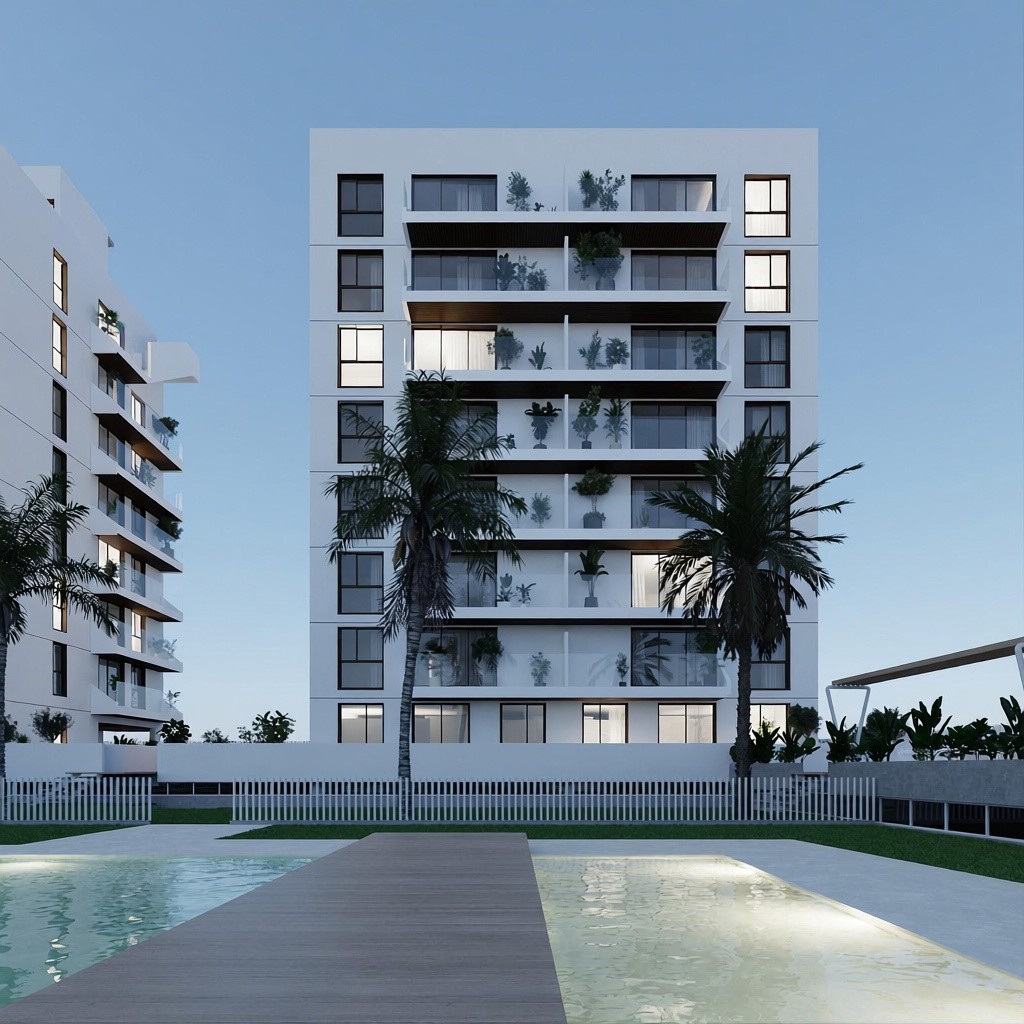 Apartamento en Guardamar del Segura, Alicante, España 2 dormitorios, 74 m2 No. 148094