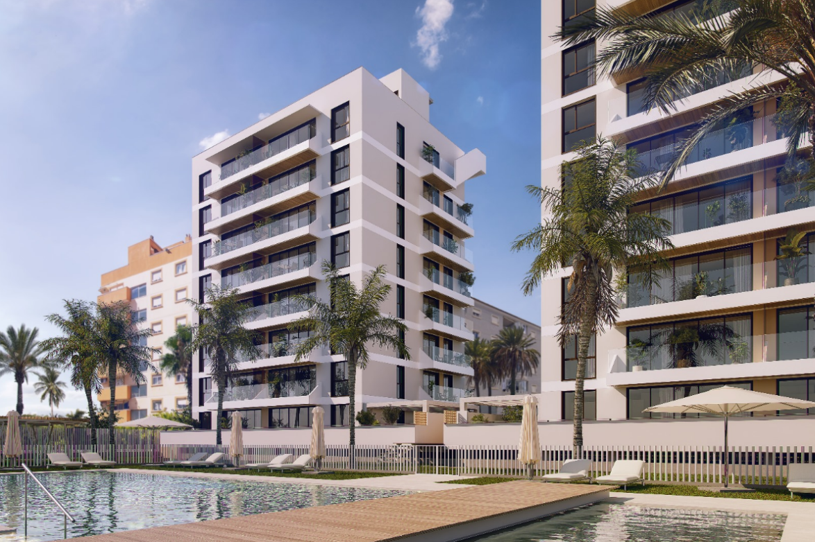Apartamento en Guardamar del Segura, Alicante, España 2 dormitorios, 74 m2 No. 148094