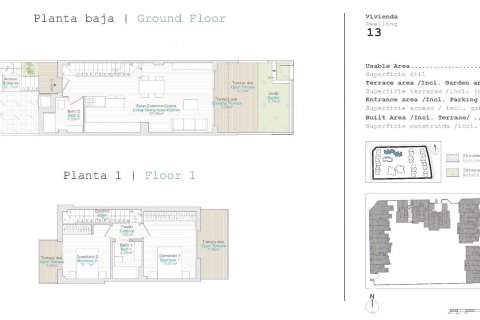 Kaupunkipientalo myytävänä El Verger, Alicante, Espanja, 2 makuuhuonetta, 90 m2 No. 114040 - kuva 14