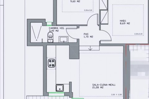 Huoneisto myytävänä L'Ametlla de Mar, Tarragona, Espanja, 2 makuuhuonetta, 64 m2 No. 152951 - kuva 17
