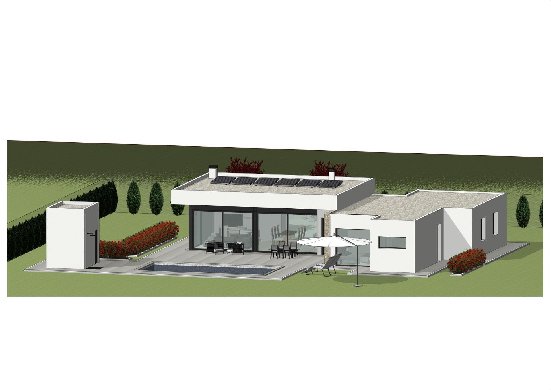 Villa a Monforte del Cid, Alicante, Spagna 3 camere da letto, 189 mq. N° 135049