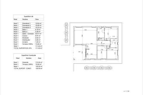 Villa en venta La Romana, Alicante, España 3 dormitorios, 130 m2 No. 135050 - foto 13