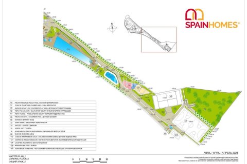 Takvåning till salu i Benidorm, Alicante, Spanien 3 sovrum, 122 kvm. Nr. 70699 - foto 19