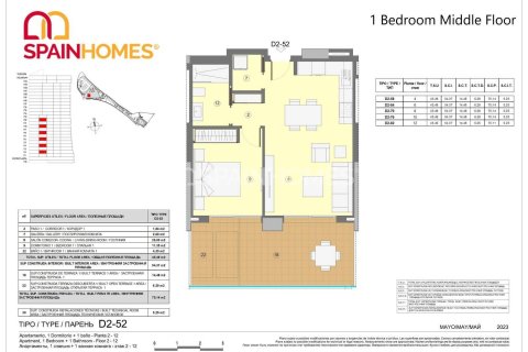 Apartment for sale in Benidorm, Alicante, Spain 3 bedrooms, 98 sq.m. No. 70698 - photo 21