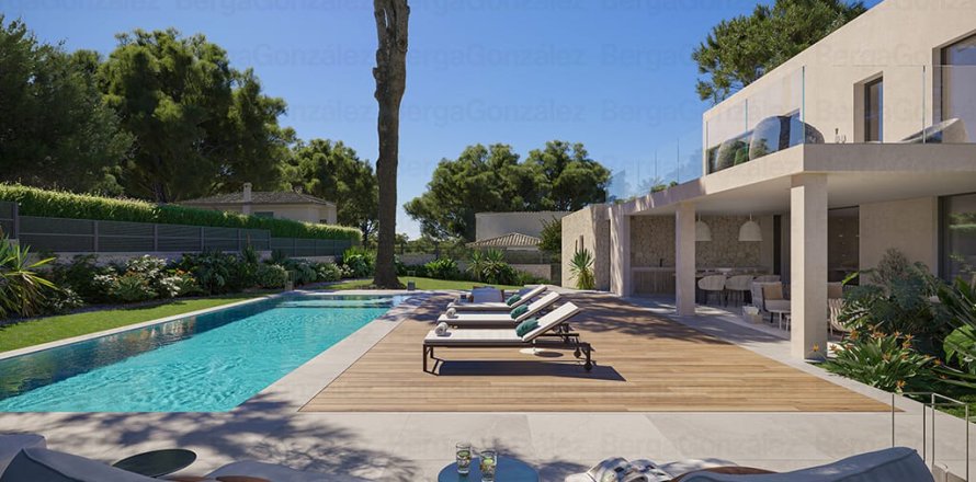 Villa i Santa Ponsa, Mallorca, Spanien 5 sovrum, 473 kvm. Nr. 147916