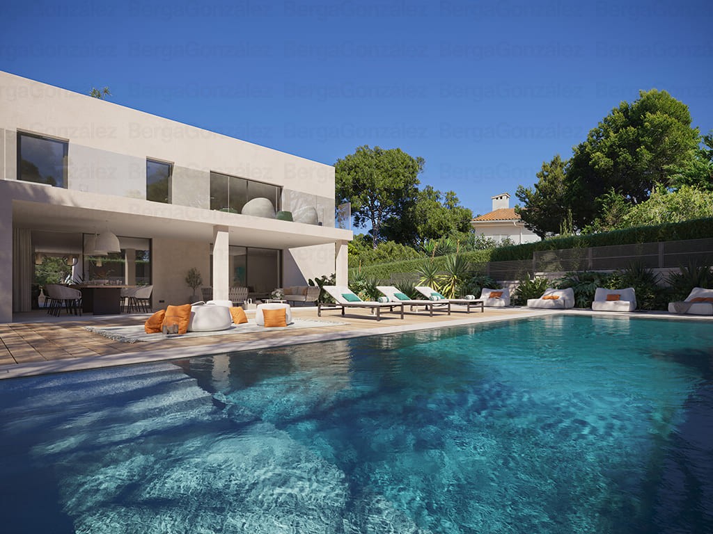 Villa in Santa Ponsa, Mallorca, Spain 5 bedrooms, 473 sq.m. No. 147916