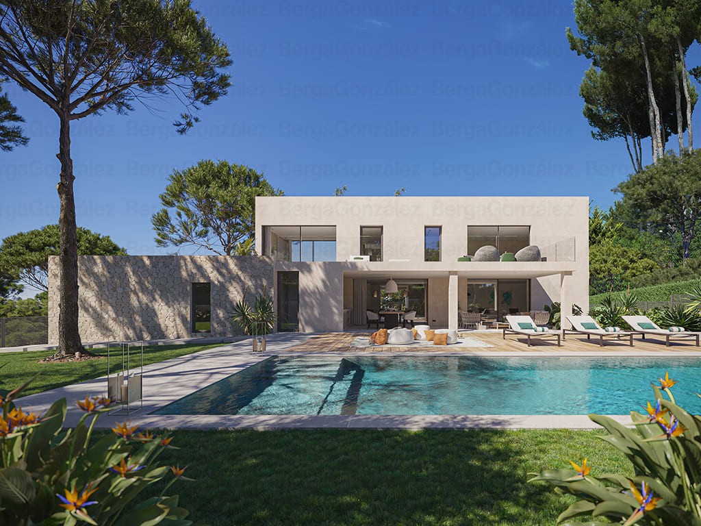 Villa in Santa Ponsa, Mallorca, Spain 5 bedrooms, 473 sq.m. No. 147916