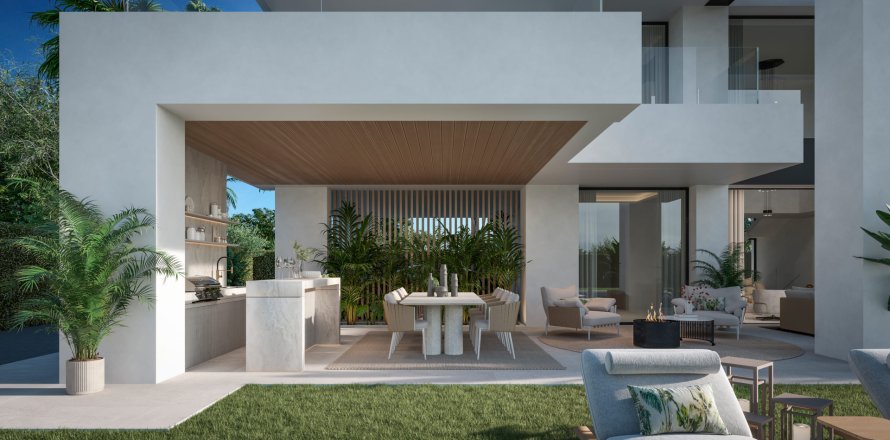 Villa i Estepona, Malaga, Spanien 4 sovrum, 581 kvm. Nr. 180798