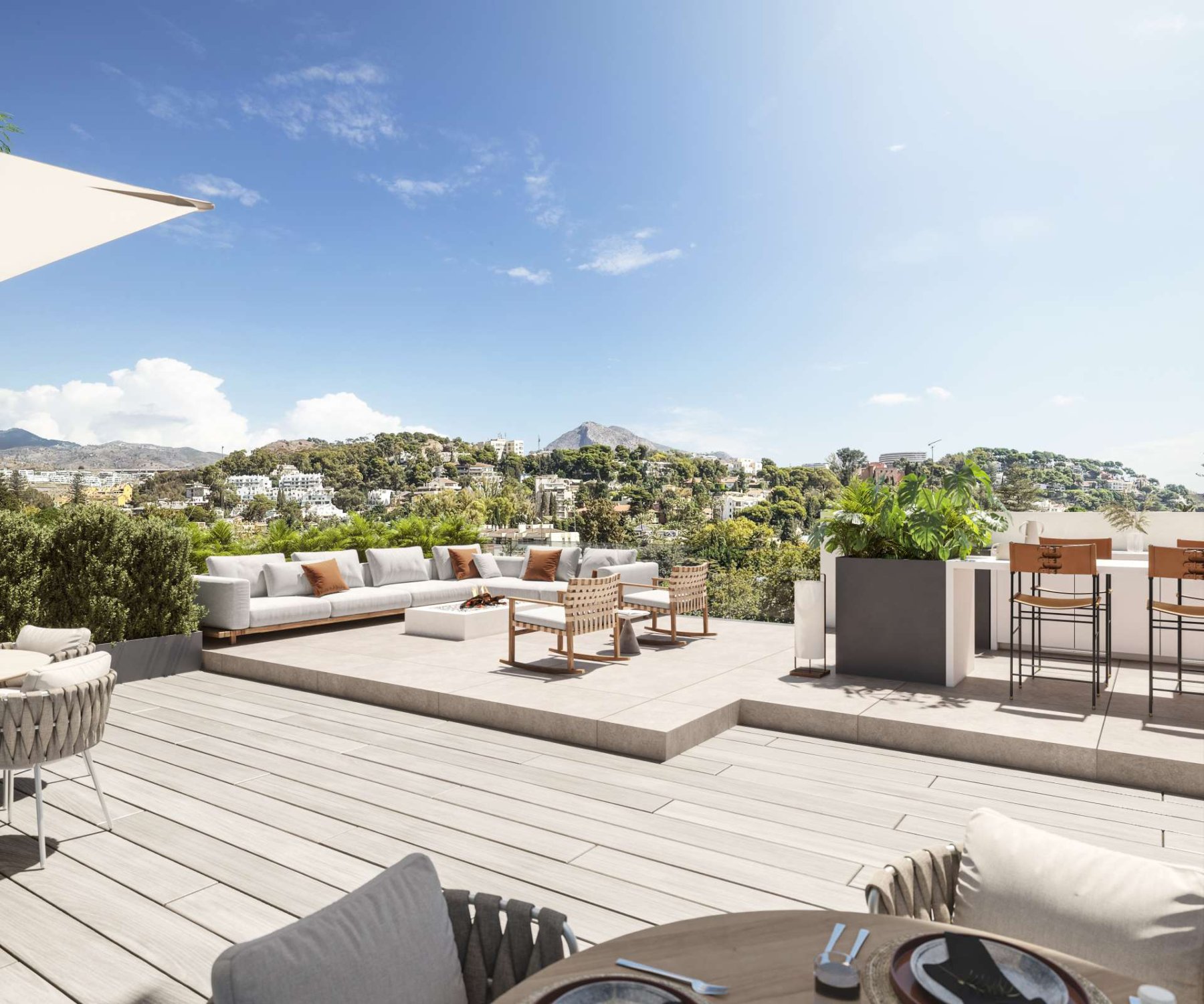 Bungalow w Malaga, Hiszpania 2 sypialnie, 128 mkw. nr 134435