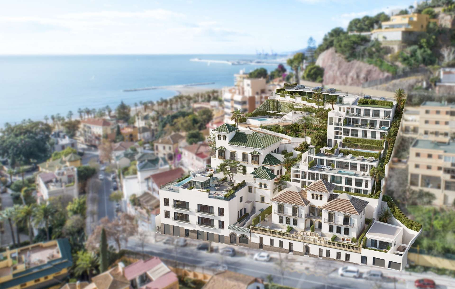 Bungalow w Malaga, Hiszpania 2 sypialnie, 128 mkw. nr 134435