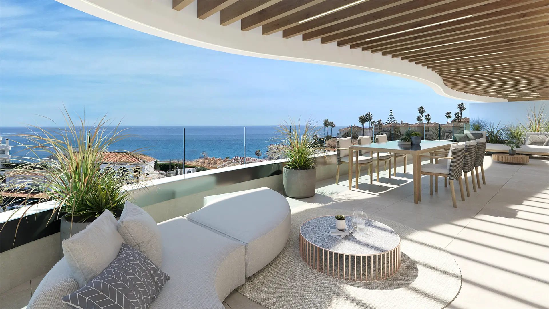 Bungalow en Mijas, Málaga, España 2 dormitorios, 120 m2 No. 147968