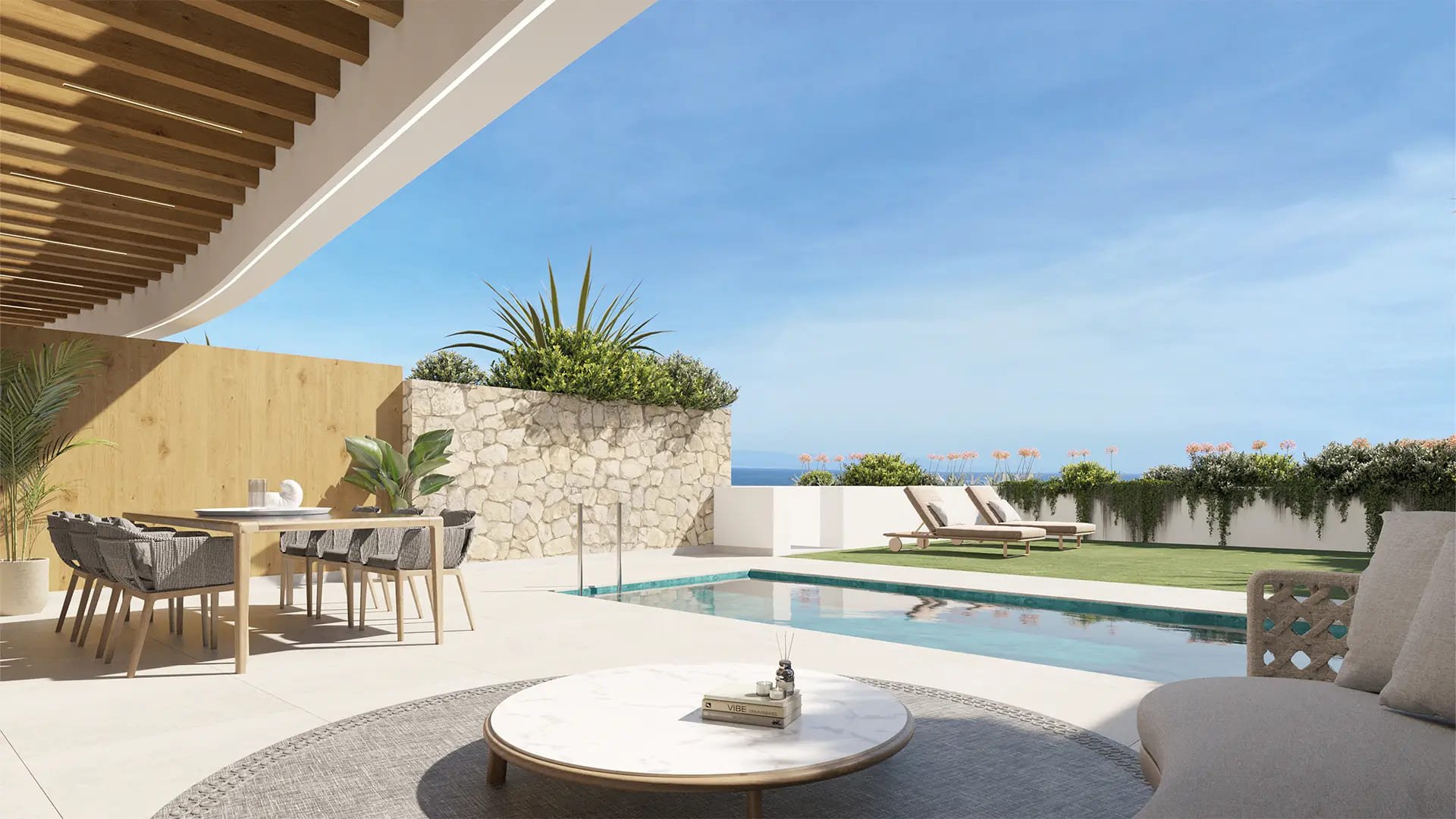 Bungalow en Mijas, Málaga, España 2 dormitorios, 120 m2 No. 147968