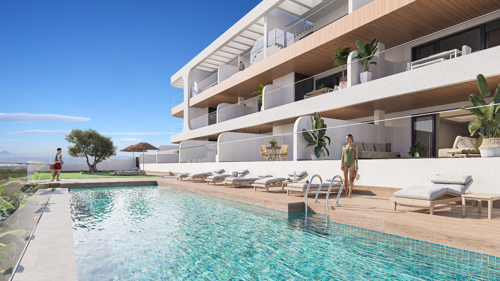 Apartment in Benijofar, Alicante, Spain 3 bedrooms,  No. 168268