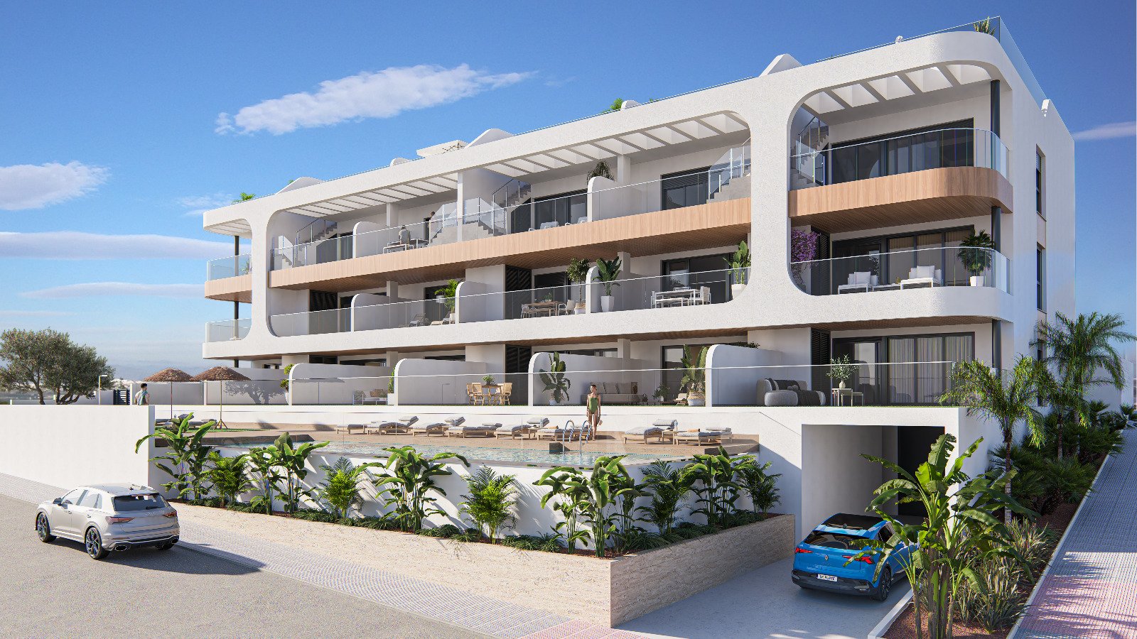 Apartment in Benijofar, Alicante, Spain 3 bedrooms,  No. 168268
