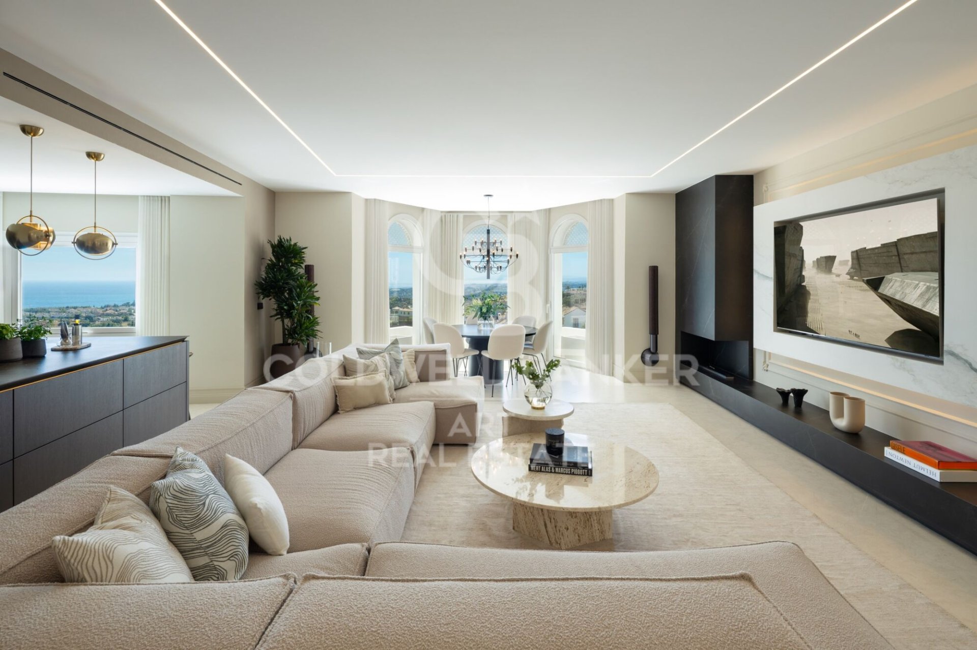 Kattohuoneisto Marbella, Malaga, Espanja 4 makuuhuonetta, 420 m2 No. 178662