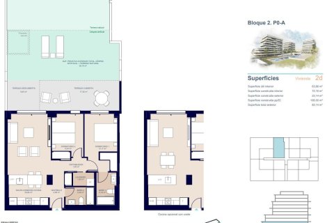 Huoneisto myytävänä Villajoyosa, Alicante, Espanja, 2 makuuhuonetta, 85 m2 No. 142197 - kuva 16
