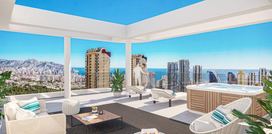 Huoneisto Benidorm, Alicante, Espanja 2 makuuhuonetta, 97 m2 No. 66251