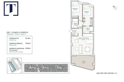 Продажа квартиры Вильяхойоса, Аликанте, Испания 1 спальня, 40м2 №139735 - фото 21