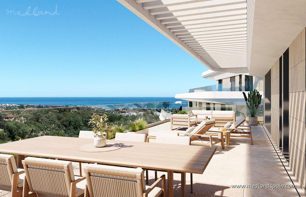 Apartamento en Estepona, Málaga, España 2 dormitorios, 136 m2 No. 66671