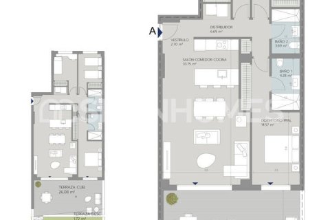 Продажа квартиры Бенальмадена, Малага, Испания 3 спальни, 114м2 №139744 - фото 10