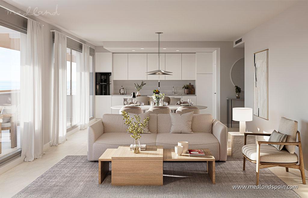 Apartamento en Estepona, Málaga, España 3 dormitorios, 163 m2 No. 105064