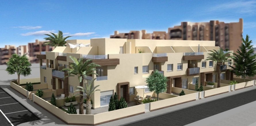 Townhouse La Manga del Mar Menor, Murcia, Spain 2 bedrooms, 97 sq.m. No. 114313