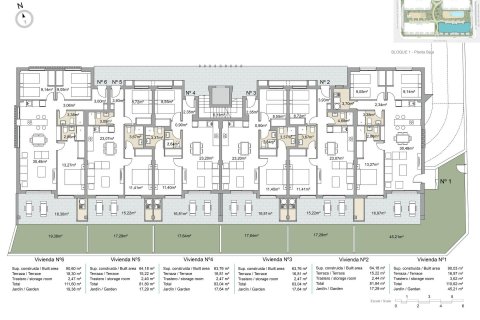 Apartamento en venta Pilar de la Horadada, Alicante, España 2 dormitorios, 63 m2 No. 112841 - foto 10
