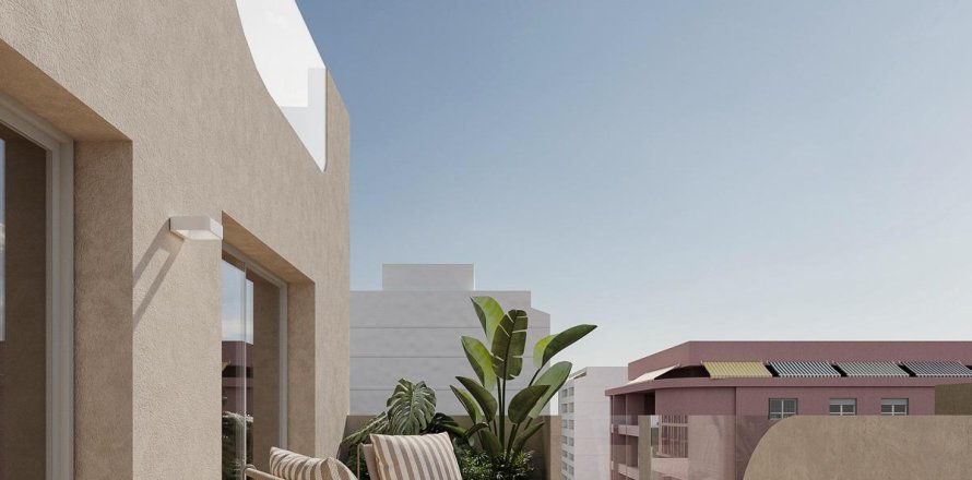 Kattohuoneisto Torrevieja, Alicante, Espanja 1 makuuhuone, 69 m2 No. 170953