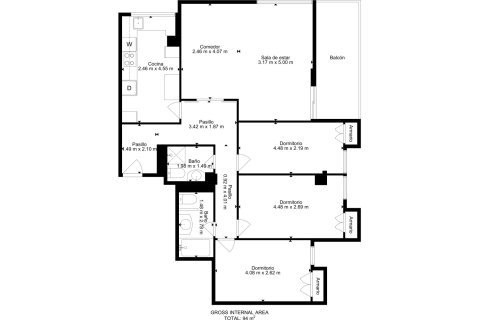 Huoneisto myytävänä Valencia, Espanja, 3 makuuhuonetta, 90 m2 No. 139025 - kuva 29