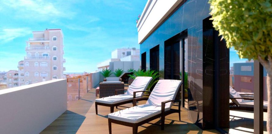 Квартира в Торревьеха, Аликанте, Испания 2 спальни, 98м2 №144467