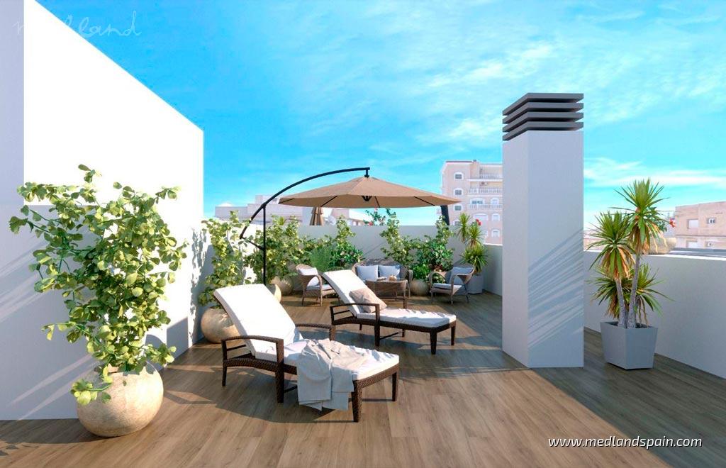 Lägenhet i Torrevieja, Alicante, Spanien 2 sovrum, 98 kvm. Nr. 144467