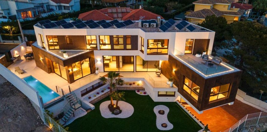 Villa Benidorm, Alicante, Spānijā 4 istabas, 315 m2 Nr. 182511
