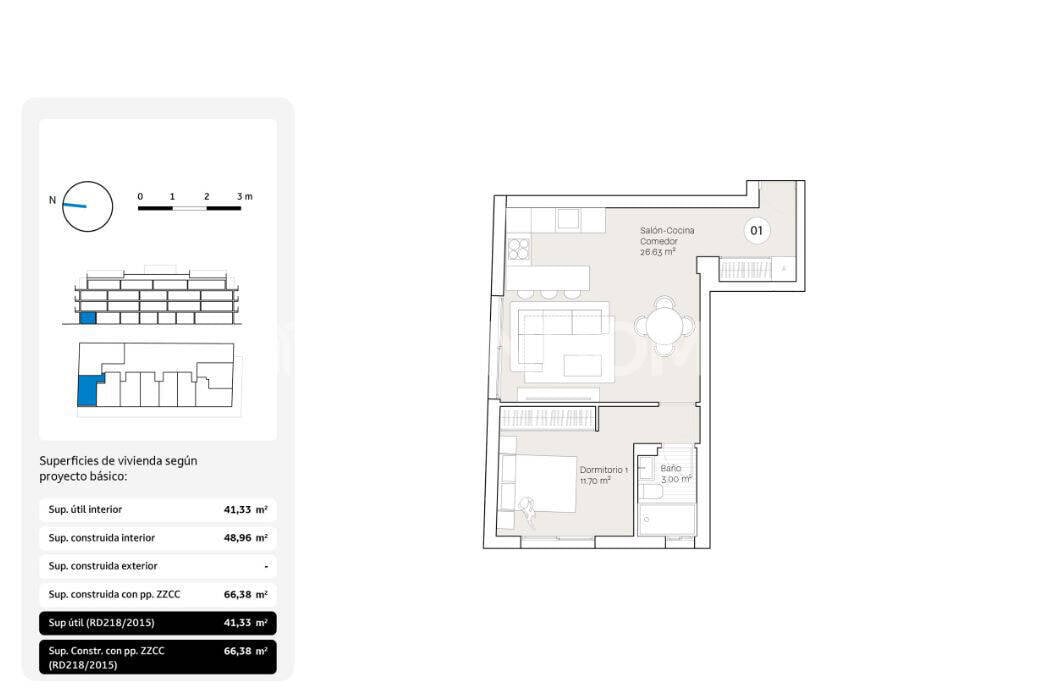 Apartment à Rincon de la Victoria, Malaga, Espagne 2 chambres, 110 m2 No. 155792