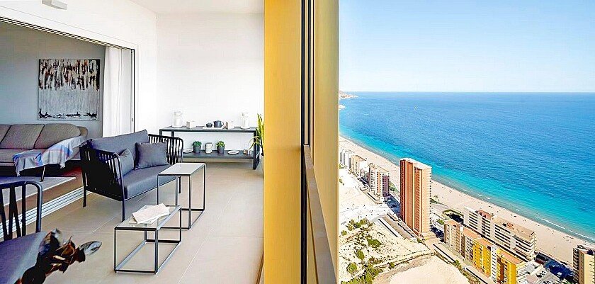 Appartamento a Benidorm, Alicante, Spagna 2 camere da letto, 75 mq. N° 103676