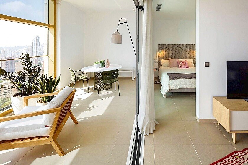 Appartamento a Benidorm, Alicante, Spagna 2 camere da letto, 75 mq. N° 103676