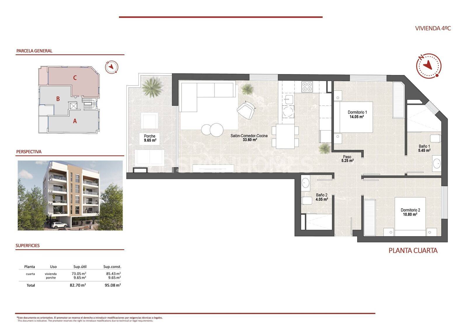 Appartamento a San Pedro del Pinatar, Murcia, Spagna 1 camera da letto, 52 mq. N° 155341