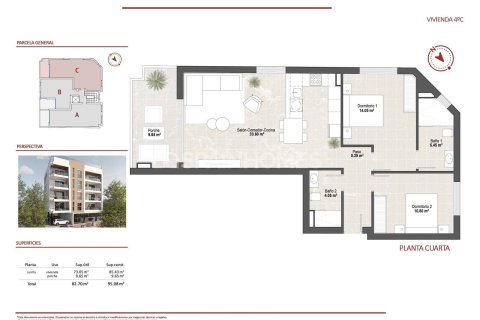 Apartment for sale in San Pedro del Pinatar, Murcia, Spain 1 bedroom, 52 sq.m. No. 155341 - photo 18