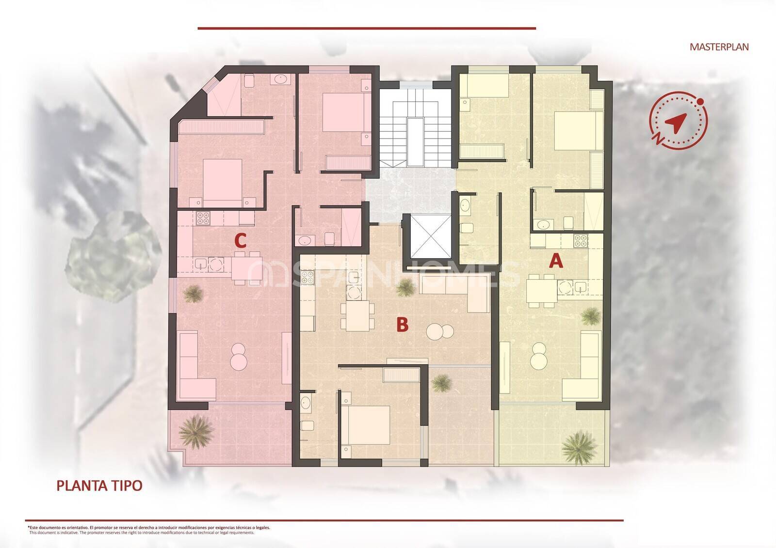 Appartamento a San Pedro del Pinatar, Murcia, Spagna 1 camera da letto, 52 mq. N° 155341
