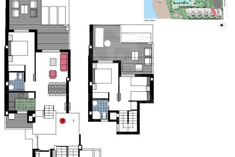 Penthäuser zum Verkauf in Denia, Alicante, Spanien 2 Schlafzimmer, 80 m2 Nr. 160232 - Foto 23