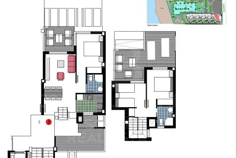 Penthäuser zum Verkauf in Denia, Alicante, Spanien 2 Schlafzimmer, 80 m2 Nr. 160232 - Foto 25