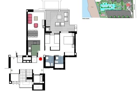 Penthäuser zum Verkauf in Denia, Alicante, Spanien 2 Schlafzimmer, 80 m2 Nr. 160232 - Foto 20