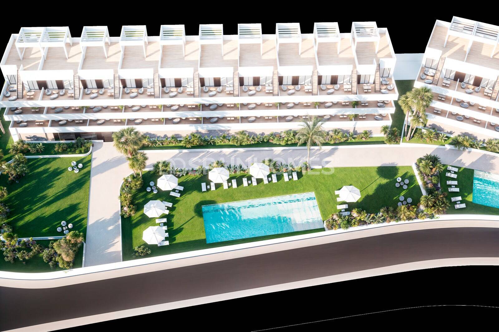 Lägenhet i Finestrat, Alicante, Spanien 2 sovrum, 88 kvm. Nr. 179322