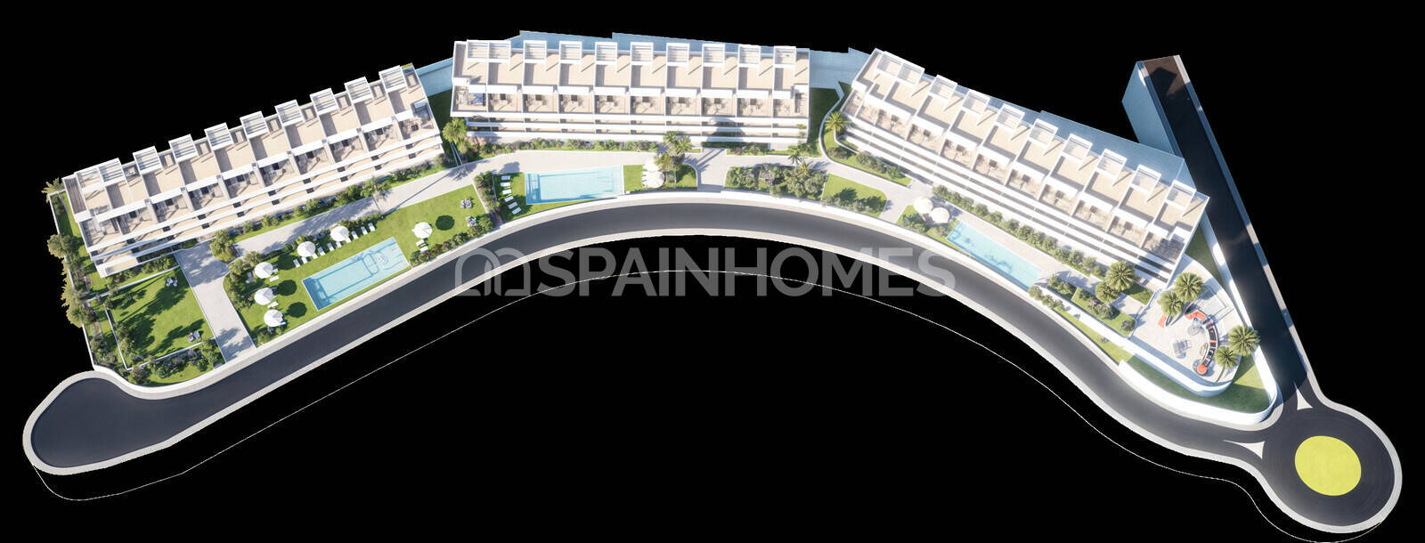 Lägenhet i Finestrat, Alicante, Spanien 2 sovrum, 88 kvm. Nr. 179322