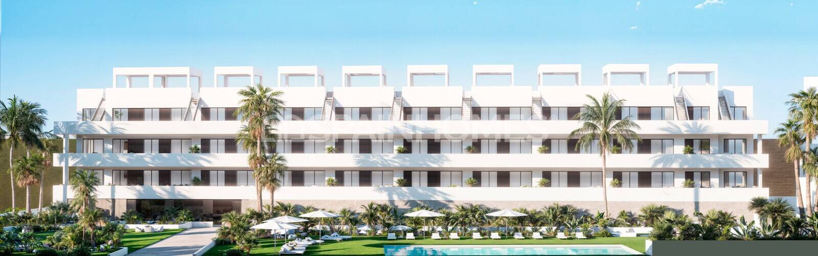 Lägenhet i Finestrat, Alicante, Spanien 2 sovrum, 88 kvm. Nr. 179322