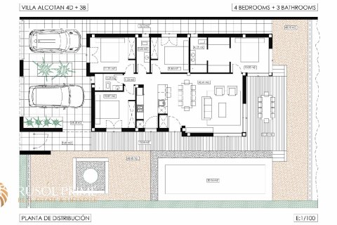 Продажа виллы Финестрат, Аликанте, Испания 4 спальни, 120м2 №65656 - фото 6