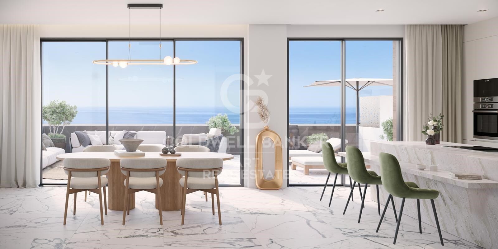 Apartament w Estepona, Malaga, Hiszpania 3 sypialnie, 205 mkw. nr 159223